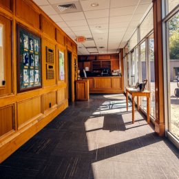 Valleybrook clubhouse hallway